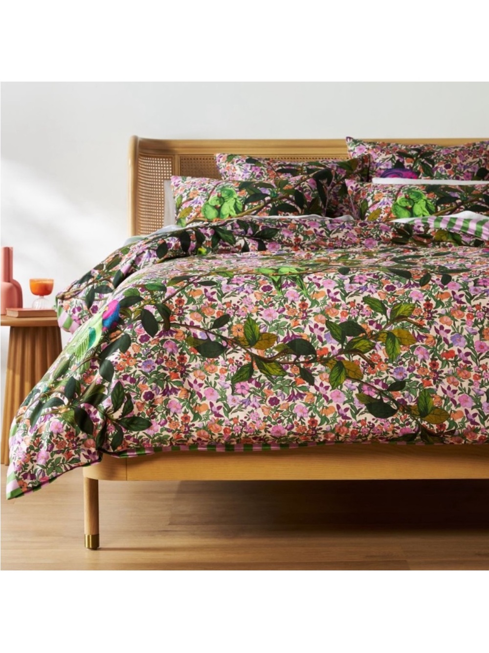 NWOT Maeve Organic Cotton sateen King Duvet Cover